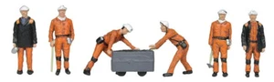 Figuras Scenecraft 36-400 mineros del carbón años 60-70 (Pk6) calibre OO - Imagen 1 de 1