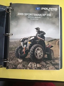 2009 Polaris OEM Sportsman XP 550/550 EPS Service Manual P/N 9921830 - Picture 1 of 4