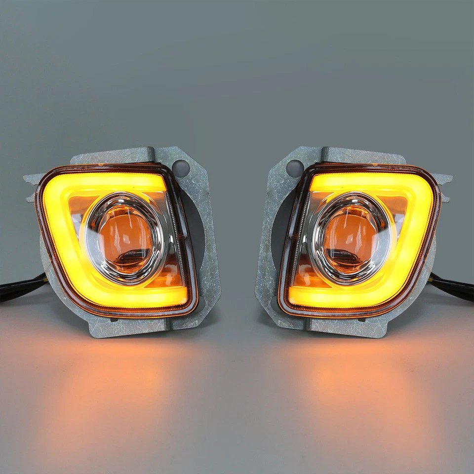 Rectangular Driving Fog Light LED Fit For Honda Goldwing 1800 GL1800 2013-2017 - Image 1 of 4