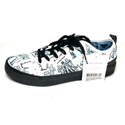 Toms x Star Wars Collection Trvl Lite Mens Sneakers White Canvas Size 9 New - Image 1 of 4