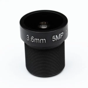 5MP HD 3.6mm Fixed Iris 92° wide angle IR Board CCTV Lens M12 for CCD IP Camera - Afbeelding 1 van 5
