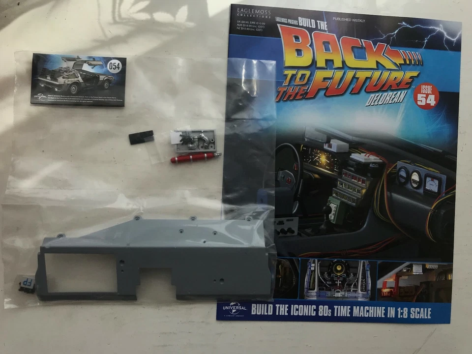 1:8 Scala Eaglemoss Ritorno Al Futuro Costruire il Proprio Delorean Problema 54 - Immagine 1 di 1