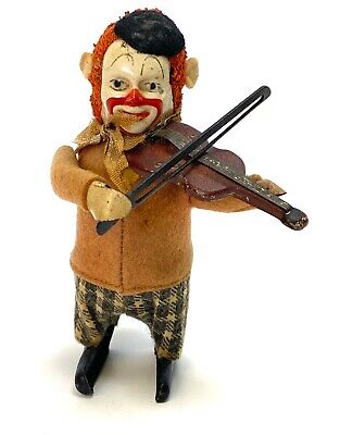 Schuco, Clown Mit Geige, Tanzfigur, Spielzeug • 169€