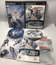 PS2 Sony Salt Lake 2002 & International Winter Sports 2002 Complete Tested VGC