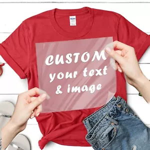 12x12inch Personalized Customer Your photo/Text/imag Iron on Transfers for Shirt - Picture 1 of 11