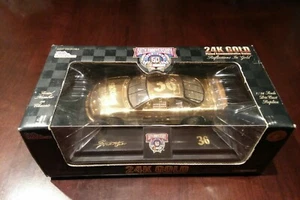Nascar 98 50th Anniversary Reflections 24K Plated 1:24 Die Cast Ernie Irvan #36 - Picture 1 of 4