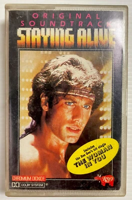 Staying Alive Movie Soundtrack Music Cassette Chromium Tape 813 269-4 RSO 1983 - Image 1 of 4