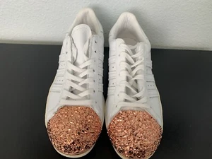 Adidas Superstar 3D Puntera Metal Cobre Blanco Mujer Talla 8. Raro. - Imagen 1 de 11