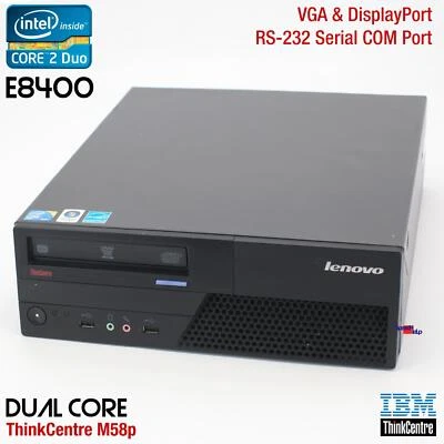 IBM ThinkCentre M58p 6234-W91 Computer PC Windows XP Pos Cassa Dff Mini 2GB 160G - Immagine 1 di 4
