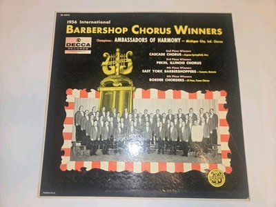 Barbershop Chorus Winners Vinyl Record LP 1956 Foto 1 de 4