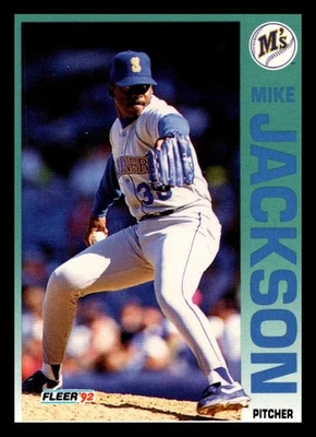 1992 Fleer #282 Mike Jackson - Image 1 of 2