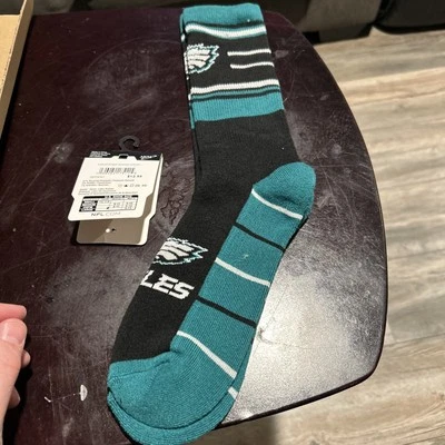 Носки мужские NFL Philadelphia Eagles, новый размер большой 8-13 - Изображение 1 из 4