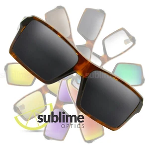 UV400 Black Dark Grey Replacement Lenses - Oakley Eyepatch & Eyepatch 2 OO9136 - Picture 1 of 5
