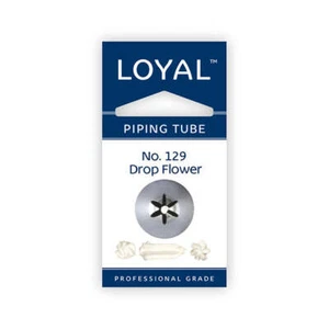 No.129 Drop Flower Loyal Standard Stainless Steel Piping Tip - Picture 1 of 1