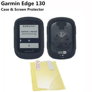 Generic Bike Gel Skin Case & Screen Protector Cover for GPS Garmin Edge 130 E130