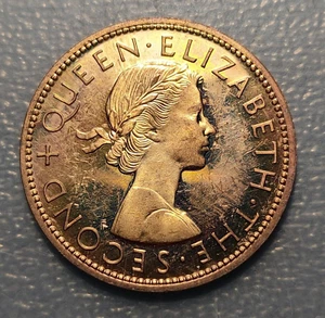 NUEVA ZELANDA 1 PENIQUE 1965 PROOF LIRE SC- - Imagen 1 de 2