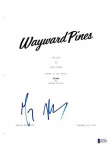 M NIGHT SHYAMALAN SIGNED WAYWARD PINES PILOT EPISODE SCRIPT BECKETT AUTOGRAPH - Picture 1 of 1