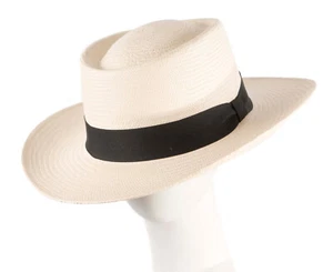 Real Ecuadorian Panama Gambler Hat. Hats From OZ - 100% Australian Owned Company - Afbeelding 1 van 7