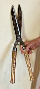 Vtg Union Fork Hoe 8" Blade Garden Hedge Grass Shears Clippers Trimmers USA - Picture 1 of 7