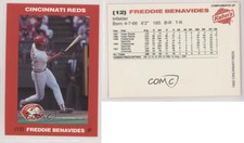 1992 Kahn's Cincinnati Reds Freddie Benavides #12