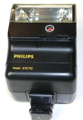 Flash de montaje en zapata Philips 31ctc hecho en Japón Foto 1 de 4