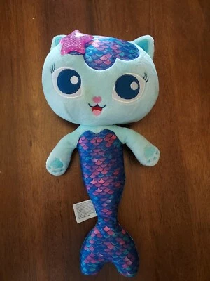 Netflix Gabby’s Dollhouse Mercat Plush 14” Interactive Lights & Sounds Works  - Image 1 of 4
