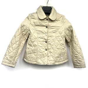 Burberry Kids Jacket 10 years - up to 140 cm Beige Nova Check Quilted Polyester - Picture 1 of 24