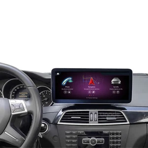 Ugode Apple Carplay For Mercedes C class W204 S204 Car Stereo GPS Navi 12.3'' - Picture 1 of 13