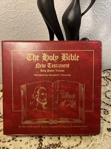 New Testament The Holy Bible by Alexander Scourby (1984, Cassette)AUDIO - Picture 1 of 7