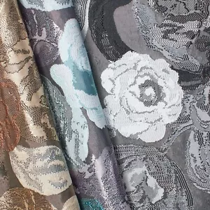 Tela Jacquard Pesada Metálica Extra Ancha Floral Garden Bloom 110" - Imagen 1 de 10