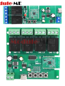 Ewelink AC DC7-32V 2/3/4CH Intelligent Bluetooth WIFI Relay Switch Module Type-C - Picture 1 of 27
