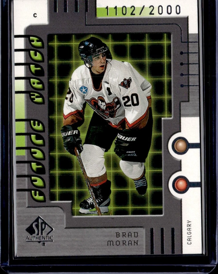 1999-00 SP Authentic #130 Brad Moran Rookie #/2000 - Image 1 of 2