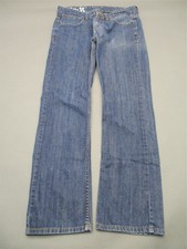 Hurley Size 30x31 Mens Blue 100% Cotton Casual Durable Straight Jeans T817