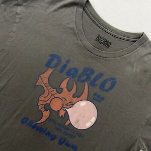 Diablo 3 Blizzard Jinx Men's XL Gray Graphic T Shirt