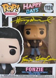 Happy Days Henry Winkler The Fonz Funko 1124-SWAU Authenticated - Picture 1 of 1