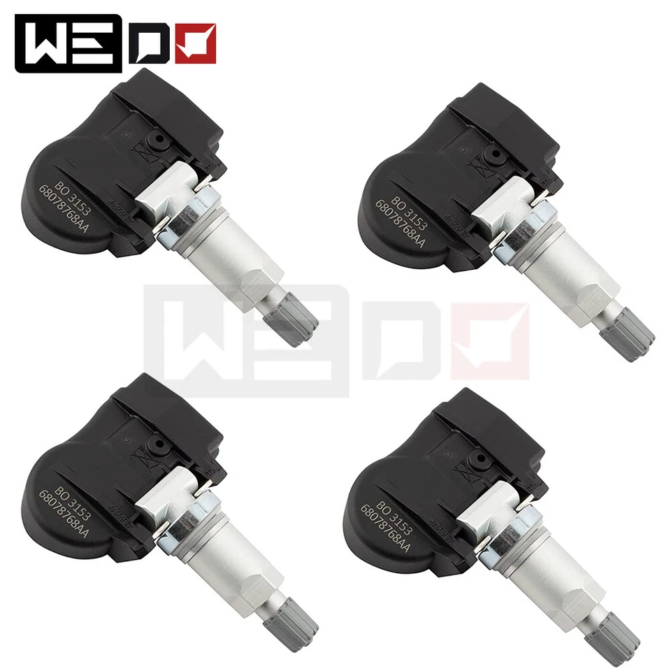 Juego de 4 sensores de presión de neumáticos 56029527AA para Chrysler Town & Country 2008-2012 Foto 1 de 4