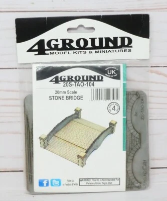 4Ground Terrain and Obstacles 20S-TAO-104, Stone Bridge Kit, 20mm - Image 1 of 4