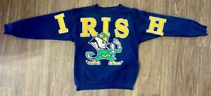 Notre dame fighting Irish vintage sweater Vintage ☘️ St. Patrick’s Day Gear