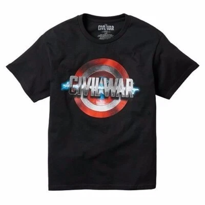 Camiseta juvenil Marvel Capitán América Guerra Civil Justicia atornillada Foto 1 de 2