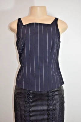 Top Theroy Negro Mezcla Lana Talla Pequeña En Oferta NT Foto 1 de 4