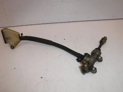 1993 suzuki gs500e REAR BACK BRAKE MASTER CYLINDER W RESERVOIR 69600-01D00 - Image 1 of 4