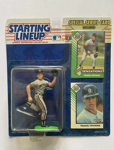 Starting Lineup 1993 Travis Fryman Detroit Tigers Figure & Baseball Card MOC - Picture 1 of 2