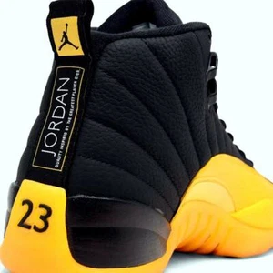 AIR JORDAN 12 RETRO "UNIVERSITY GOLD" JUMPMAN INFRARED 23 BLACK 130690-070 13 - Picture 1 of 12