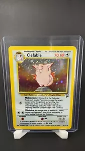 Clefable 5/130 Base Set 2 Holo Pokemon Card NM - Picture 1 of 8