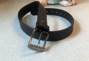 Levi Strauss - Genuine Black Leather Belt - Picture 1 of 3