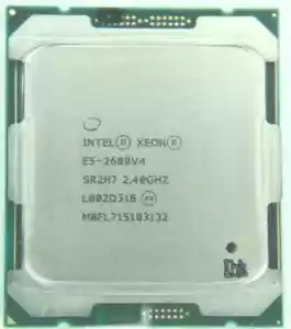Intel Xeon E5-2680V4 CPU 14 Core 28 Threads LGA 2011-3 E5-2680 V4 SR2N7 CPU - Picture 1 of 1