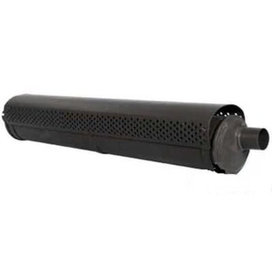 Muffler - Horizontal Black Fits John Deere 820 830 1020 1520 2030 2040 AT21795 - Picture 1 of 11