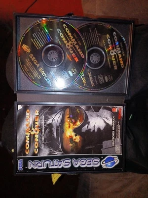 Command & Conquer Spiel für Sega Saturn mit Anleitung und OVP  - Bild 1 von 3