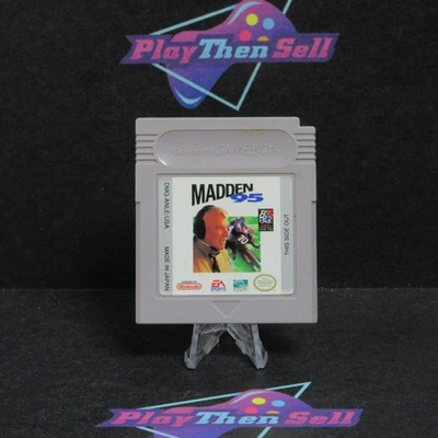 Восстановленный картридж Madden 95 Nintendo Gameboy/протестирован - гарантия 1 год очень хорошее состояние - Изображение 1 из 2