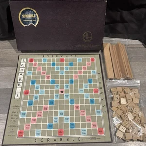 Vintage 1948 1953 SCRABBLE Crossword Board Game SELCHOW & RIGHTER Complete - Picture 1 of 10